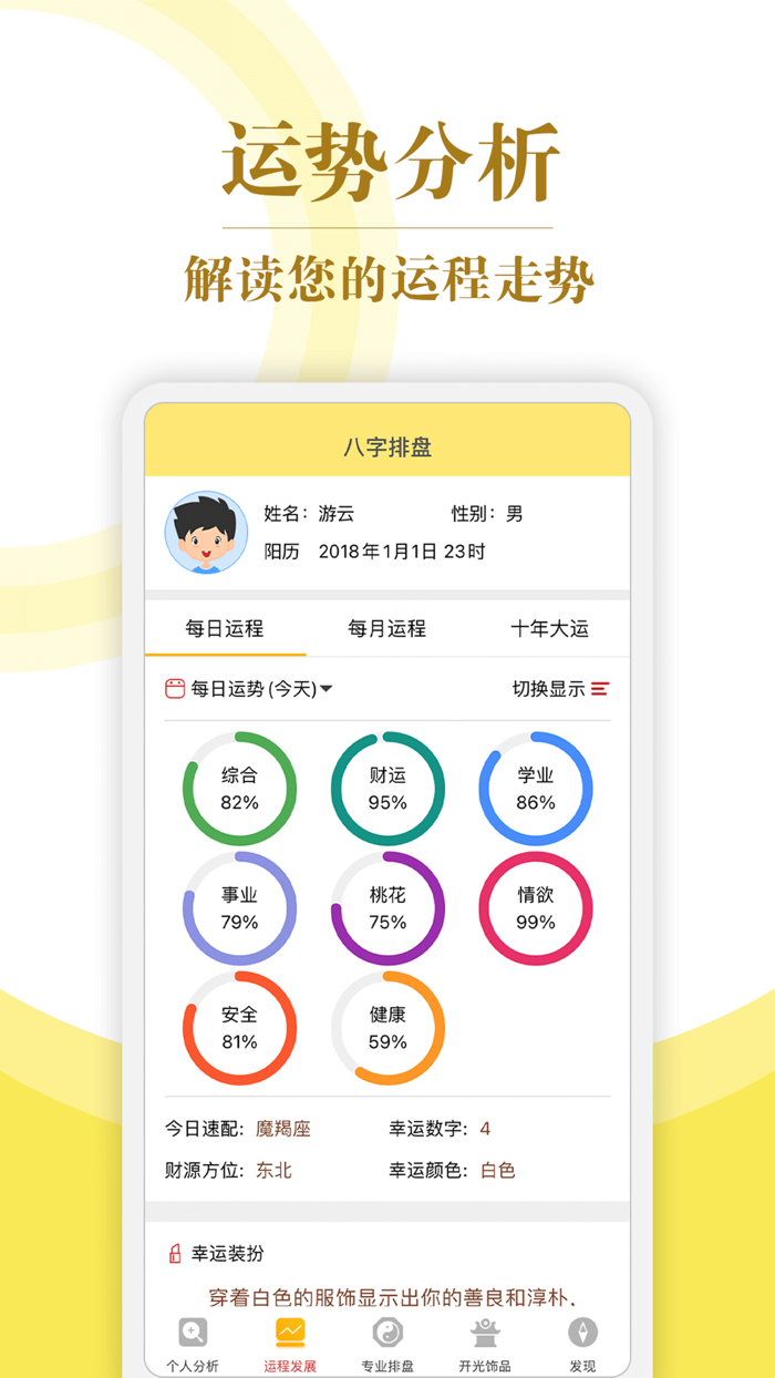 八字算命-八字排盘星座运势