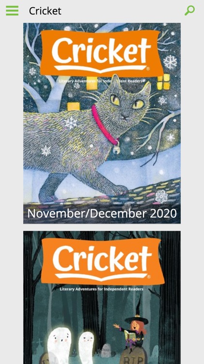 Cricket Mag: Literature & Art screenshot-0