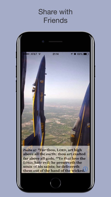 Navy Psalm Daily Quotes KJV screenshot-7
