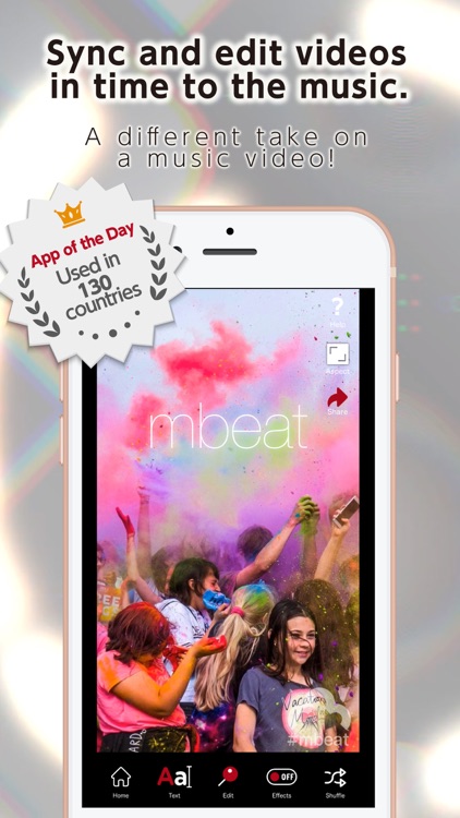 mbeat -Video Editor/Crop Video screenshot-0