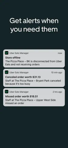 Captura de Pantalla 4 Uber Eats Manager iphone