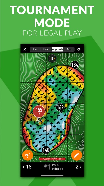 GolfLogix Golf GPS + Putt Line