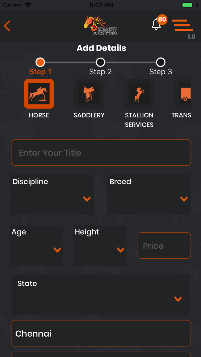 Equine Emergency Duress System