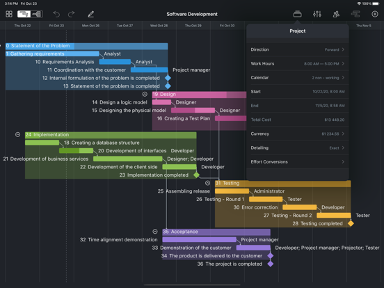 Project Office: Gantt chartのおすすめ画像5