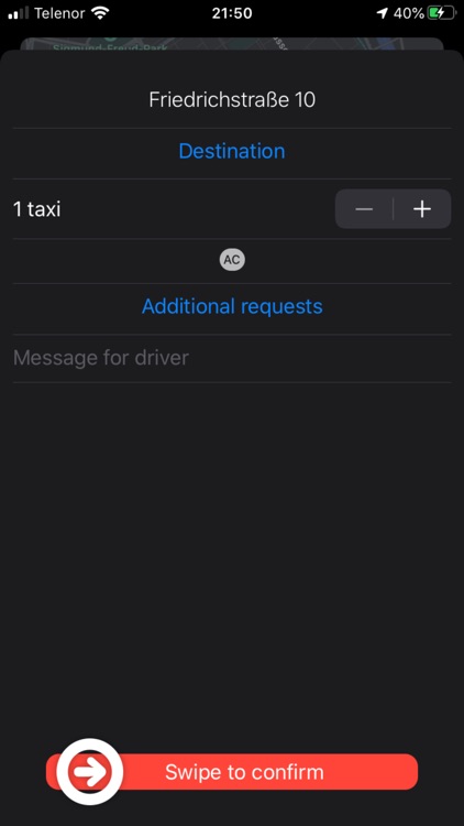 GOTO Taxi application