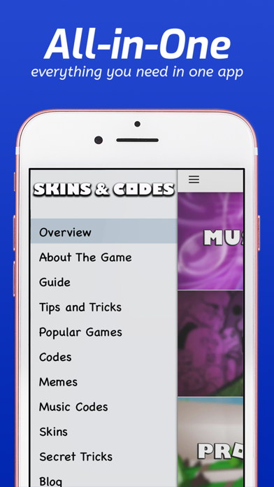 Skins Codes For Roblox By Deniz Gueney More Detailed Information Than App Store Google Play By Appgrooves Entertainment 5 Similar Apps 314 Reviews - roblox music codes rap codes the emoji