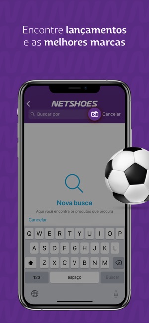 primeira compra app netshoes