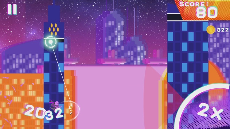 Swing Hero - Neon Punk Action screenshot-6