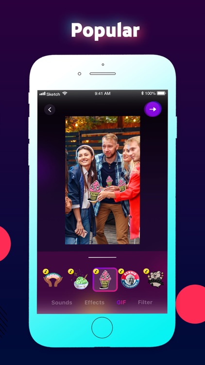 TikFamous - Vid & Music Effect screenshot-3
