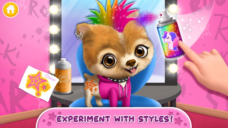 Animal Hair Salon Rock Stars screenshot-6