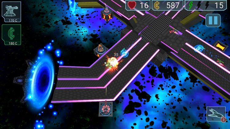 Neon Defenders Premium Defense