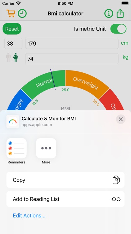 Calculate & Monitor BMI screenshot-5