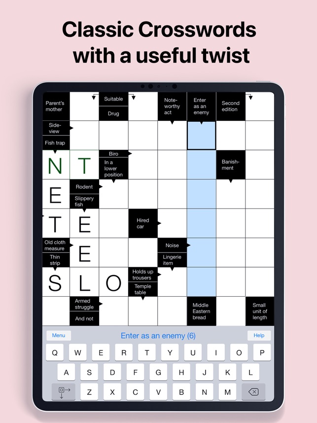 Clean Crosswords on the App Store