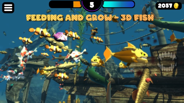 FEEDING AND GROW - 3D FISH screenshot-8