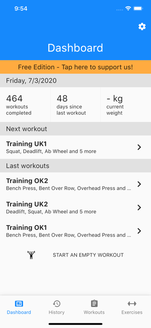 GymTime Workout Tracker(圖1)-速報App