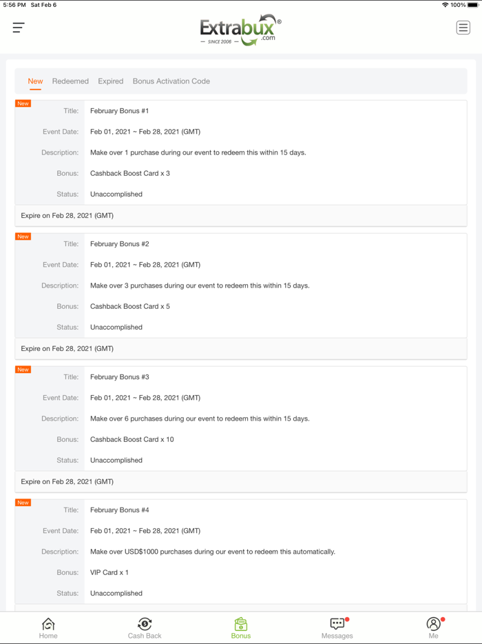 Extrabux - Deals  Cashback