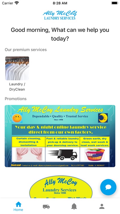 Ally Mccoy Laundry Services