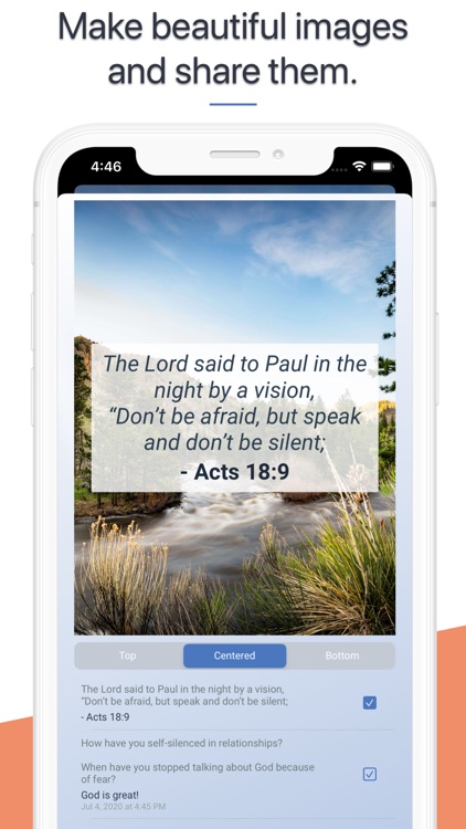 Bible Thoughts Daily Verses screenshot-5