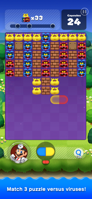 Dr. Mario World Screenshot