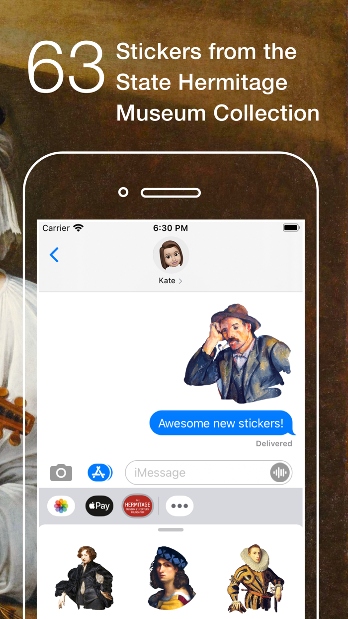 The Hermitage Stickers