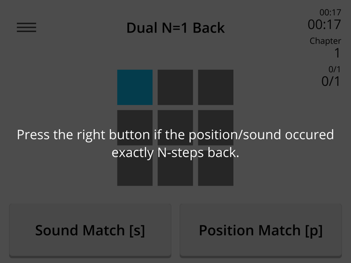 Dual N-Back - Train of Thought