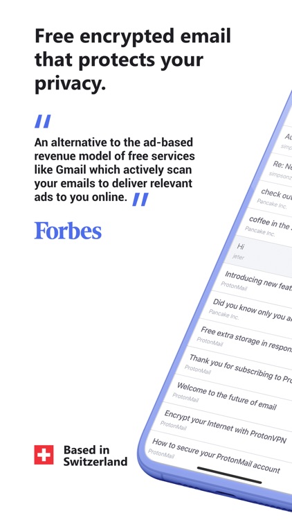 ProtonMail - Encrypted Email screenshot-0