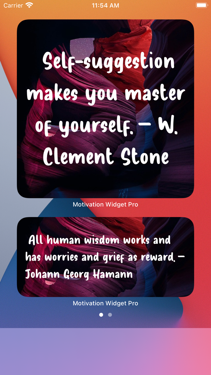 Motivation Widget Daily Quote