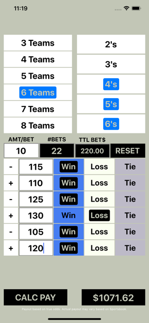 Round Robin Bet Calculator(圖4)-速報App