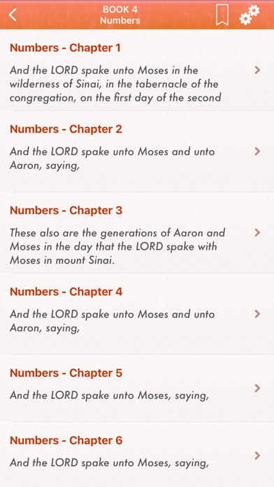 Bible Audio English King James screenshot 2