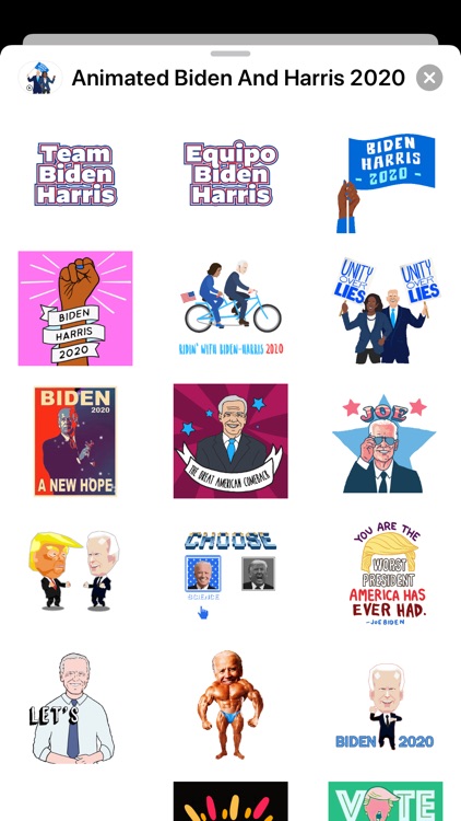 Animated Biden And Harris 2020