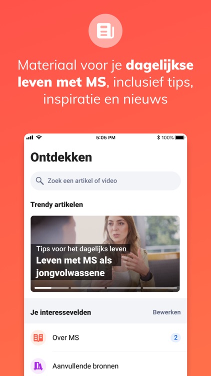 Cleo - mijn MS-app