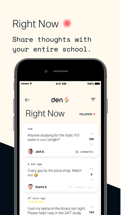 Den | College Social screenshot 3