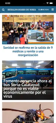 Screenshot 1 Heraldo-Diario de Soria iphone