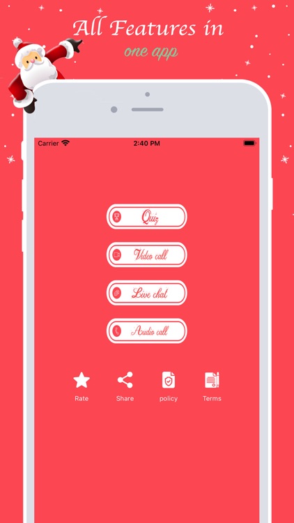 Video Call From Santa & Quiz screenshot-4