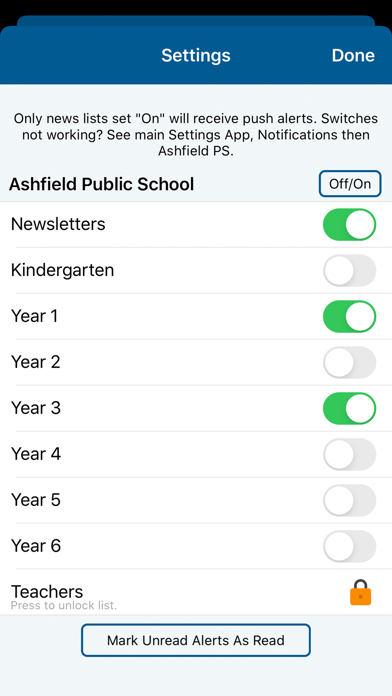 How to cancel & delete Ashfield Public School from iphone & ipad 3