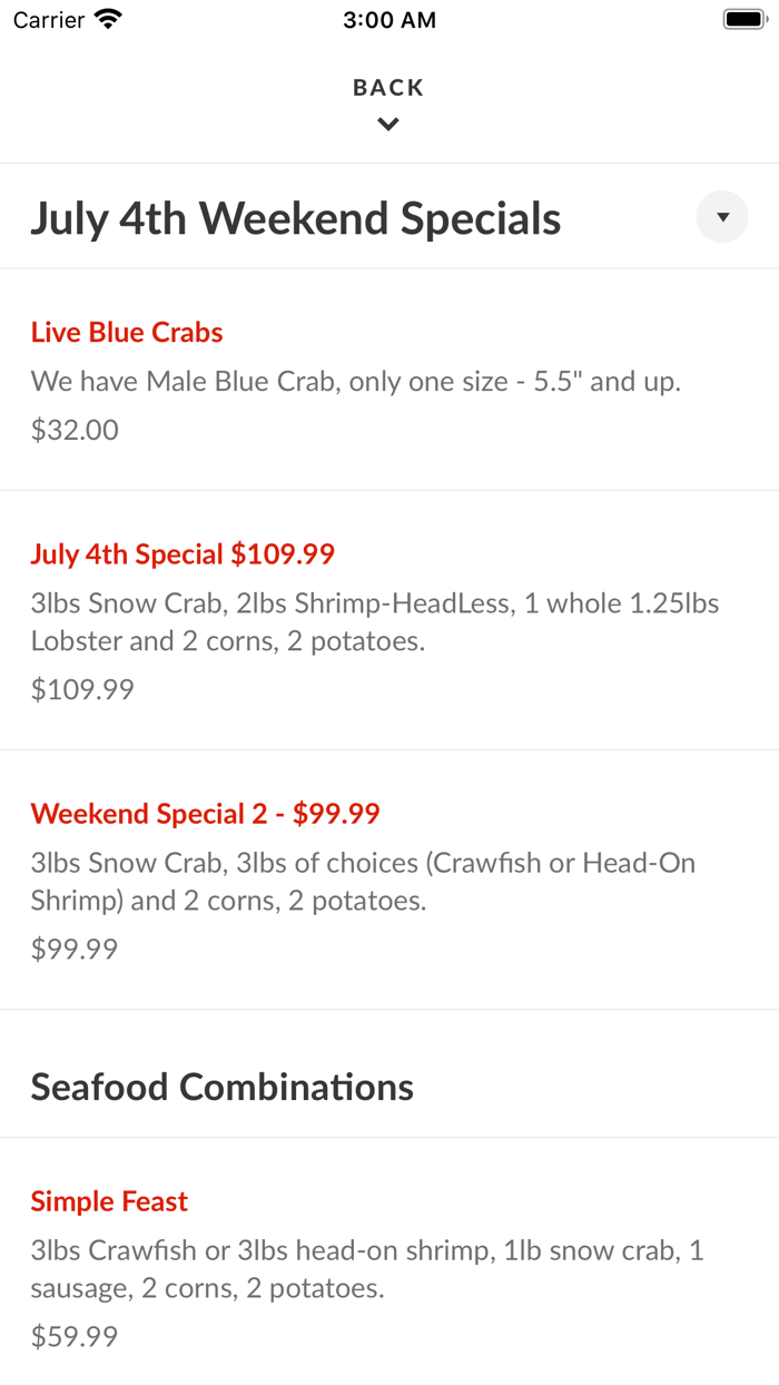 Live Crawfish Rockville