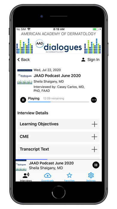 How to cancel & delete AAD Dialogues in Dermatology from iphone & ipad 4