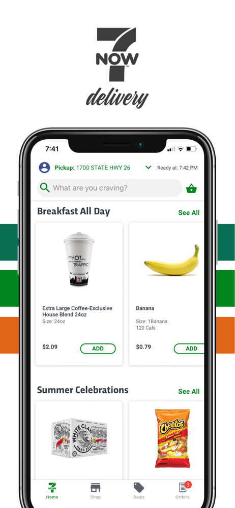 7now Food Alcohol Delivery Overview Apple App Store Us
