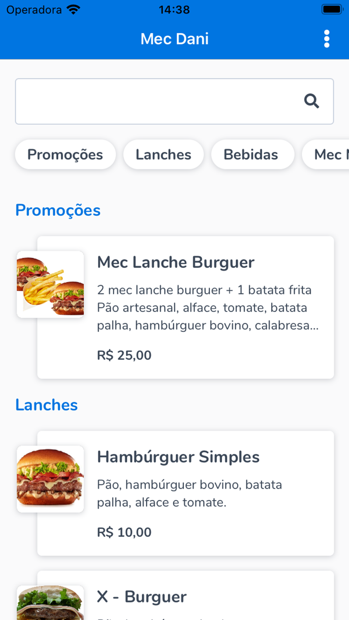 Mec Dani Lanches