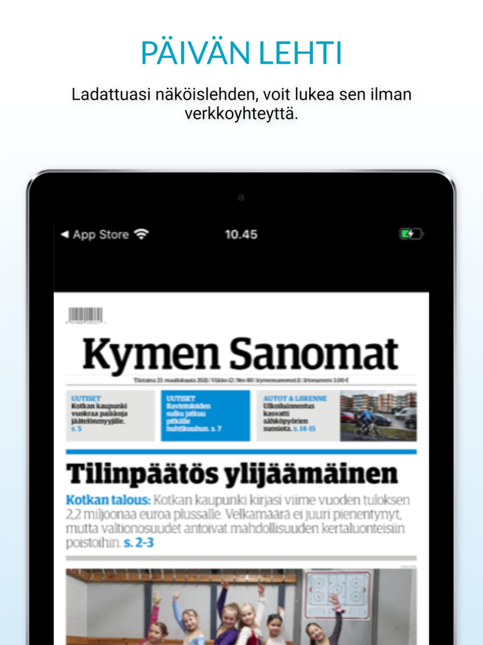 Kymen Sanomat, päivän lehti