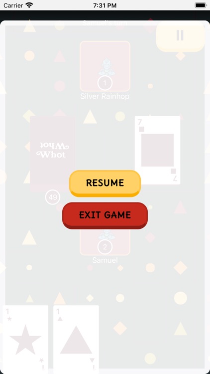 Let's Play Whot! screenshot-4