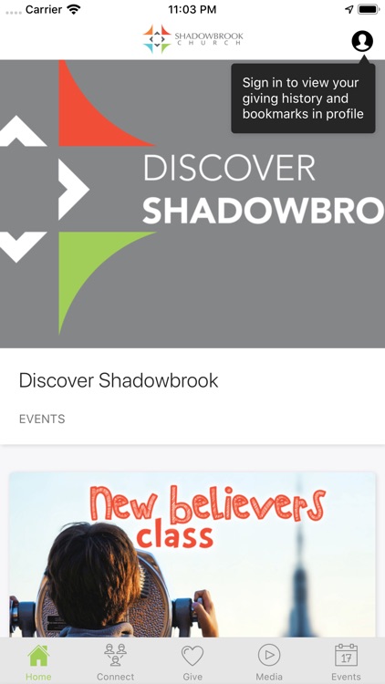 Shadowbrook Church App