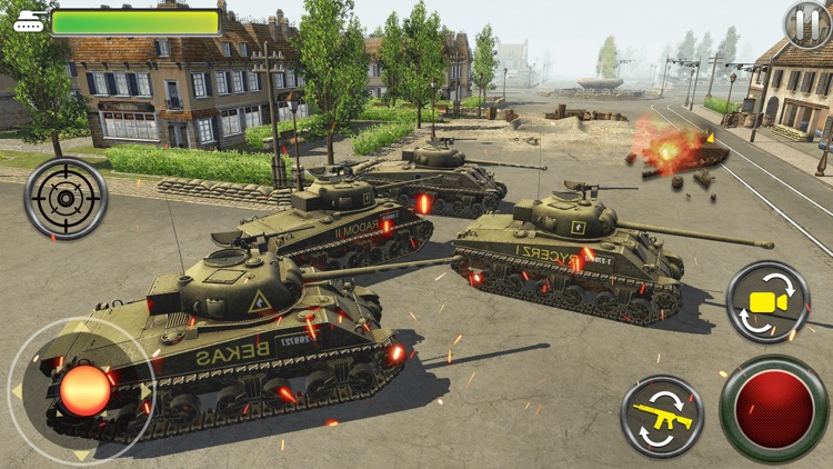 3D Tank Battle War