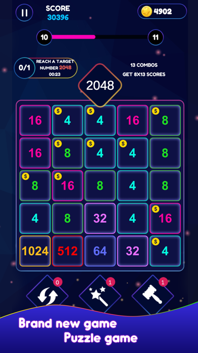 Neon Pop Numbers screenshot 2