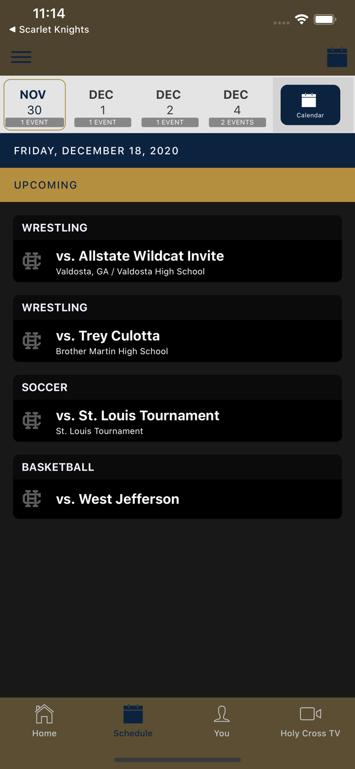 Holy Cross School Athletics