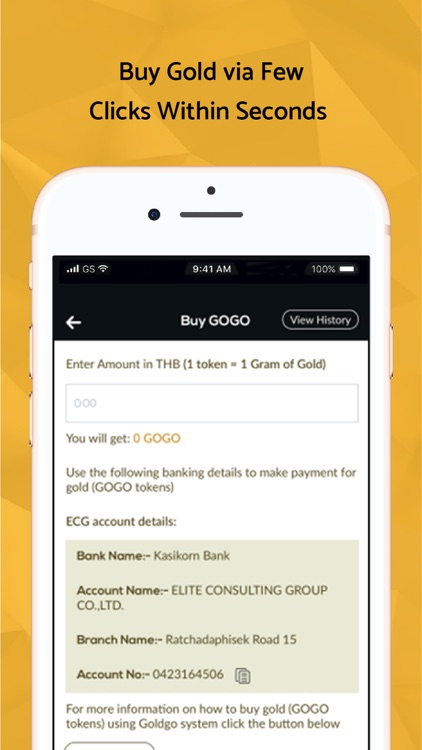 Goldgo: Gold-On-the-Go