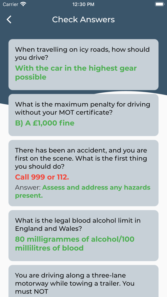 UK DVLA Driving Theory Test App for iPhone - Free Download UK DVLA ...