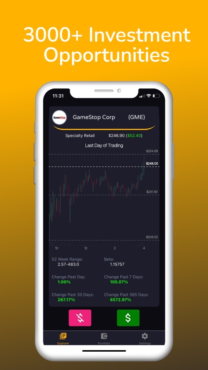 Greedy: Investment Finder