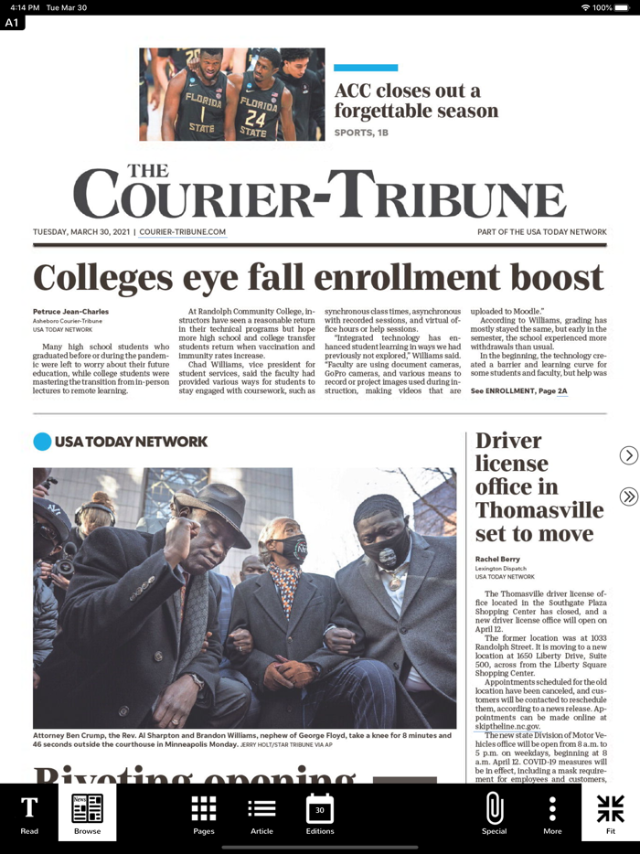 The Courier-Tribune eEdition