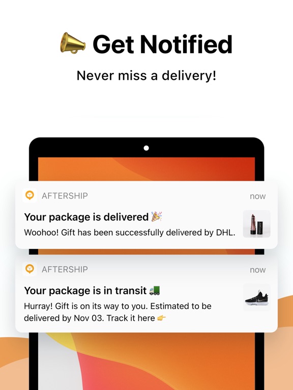 AfterShip Package Tracker screenshot